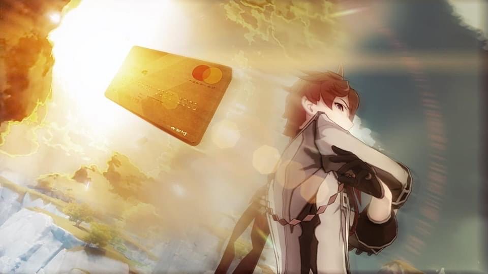 Genshin Impact Childe Credit Card gacha.JPG