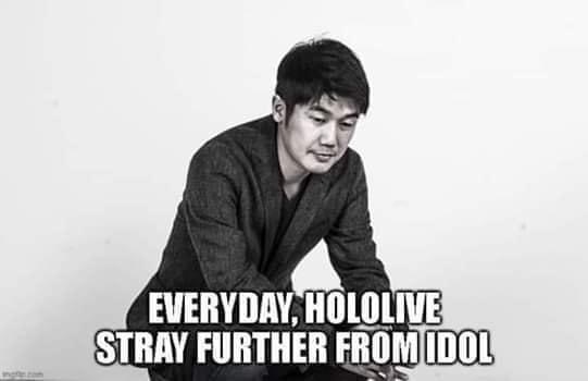 Hololive Tagoo Everyday, Hololive stray further from idol.JPG